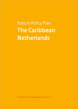 Nature Policy Plan the Caribbean Netherlands