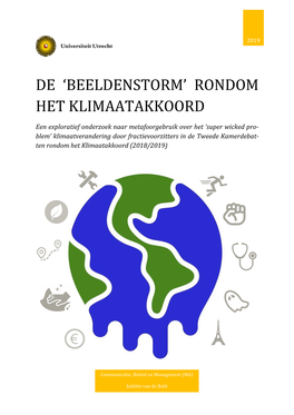 De 'Beeldenstorm' Rondom Het Klimaatakkoord