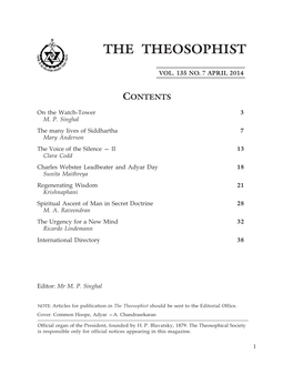 The Theosophist