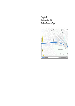 Chapter 24 Route Window W3 Old Oak Common Depot