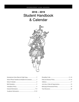 Student Handbook 18-19 Final 8.31