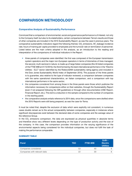 Comparison Methodology