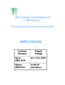 Uttar Gujarat Vij Company Ltd. Well Comes