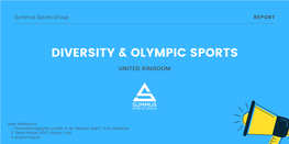 Diversity & Olympic Sports