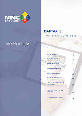 Daftar Isi Table of Content