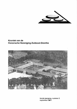 Kroniek Van De Historische Vereniging Zuidoost-Drenthe