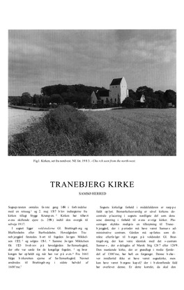 Tranebjerg Kirke Samsø Herred