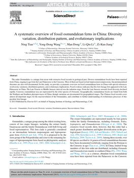 Diversity Variation, Distribution Pattern, and Evolutionary Implicat