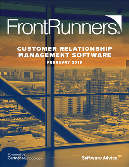Customer Relationship Management Software February 2019