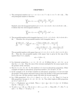 1 + 4 + 7 + 10 = 22;... the Nth Pentagonal Number Is Therefore