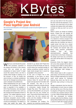 Google's Project