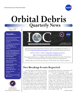 Orbital Debris Quarterly News 23-3