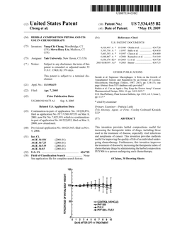 (12) United States Patent (10) Patent No.: US 7.534455 B2 Cheng Et Al