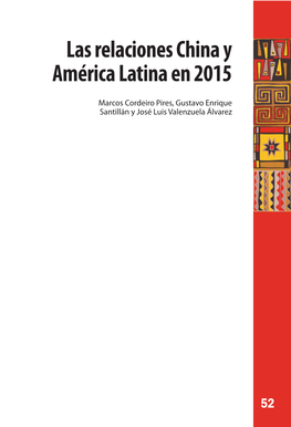 Las Relaciones China Y América Latina En 2015