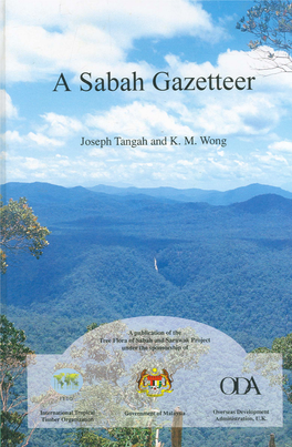 A Sabah Gazetteer