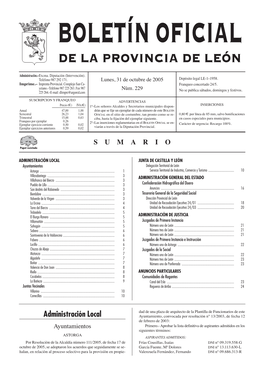 De La Provincia De León