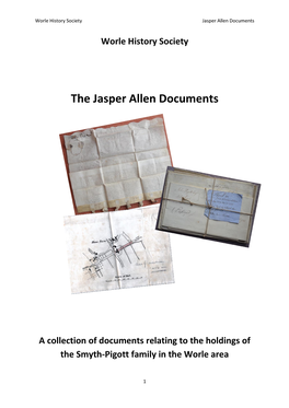 The Jasper Allen Documents