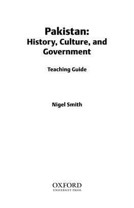 Pakistan History Culture and Goverment.Pdf