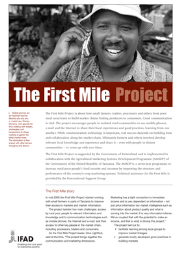 The First Mile Project