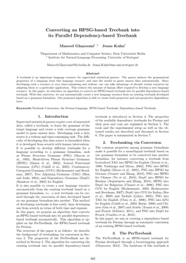 Converting an HPSG-Based Treebank Into Its Parallel Dependency-Based Treebank