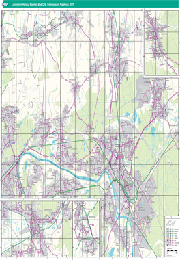 RMV-Linienplan Hanau, Maintal, Bad Orb, Gelnhausen, Nidderau