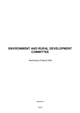 Official Report, Environment and Rural Address All the Points That Members Have Made