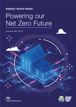 Energy White Paper: Powering Our Net Zero Future