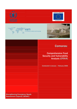 Comoros: Comprehensive Food Security and Vulnerability Analysis (CFSVA)