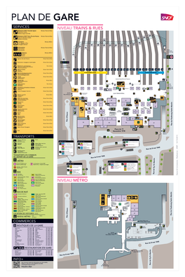 Niveau Trains & Rues Niveau Métro