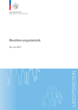 Bevölkerungsstatistik Per 30. Juni 2017