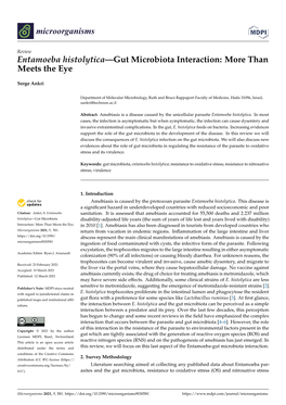 Entamoeba Histolytica—Gut Microbiota Interaction: More Than Meets the Eye