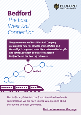 Bedford the East West Rail Connection