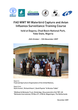 FAO WWT WI Waterbird Capture and Avian Influenza Surveillance Training Course