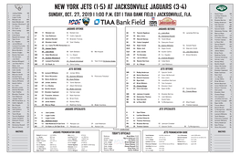 At Jacksonville Jaguars (3-4)