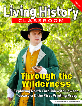 The Living History Classroom (Fall 2015)