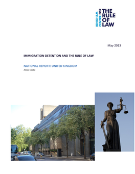 May 2013 IMMIGRATION DETENTION and the RULE of LAW