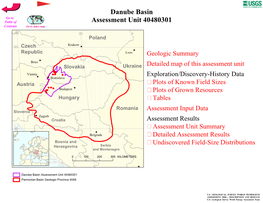 Danube Basin Assessment Unit 40480301