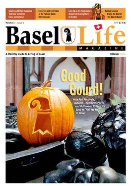 October 2014 a Monthly Guide to Living in Basel