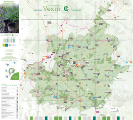 Carte Des Randonnées En Vexin-Thelle