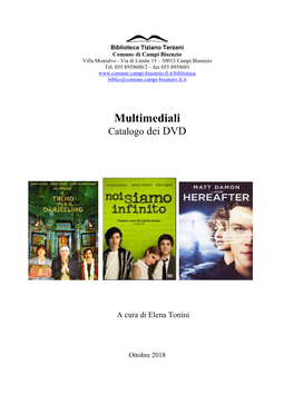 Multimediali Catalogo Dei DVD