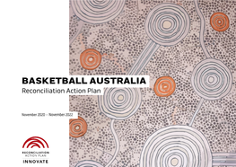 BASKETBALL AUSTRALIA Reconciliation Action Plan