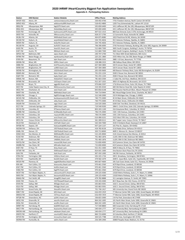 2020 Ihrmf Iheartcountry Biggest Fan Application Sweepstakes Appendix a - Participating Stations