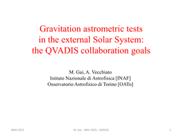 Precision Astrometry for Fundamental Physics – Gaia