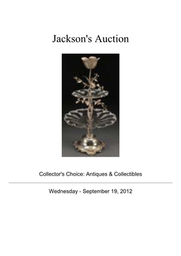 Jackson's Auction