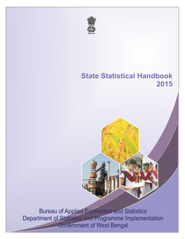 Statistical Handbook West Bengal 2015