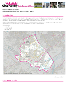 Horbury and South Ossett Ward