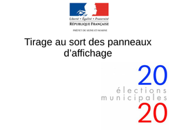 Tirage Au Sort Des Panneaux D'affichage