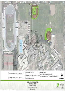 BASEBALL and SOFTBALL FIELD LANDSCAPE ARCHITECTURE CIVIL ENGINEERING CONCEPTUAL DESIGN SPORT PLANNING & DESIGN0 2455 the Alameda, Ste