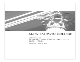 Mary Baldwin College