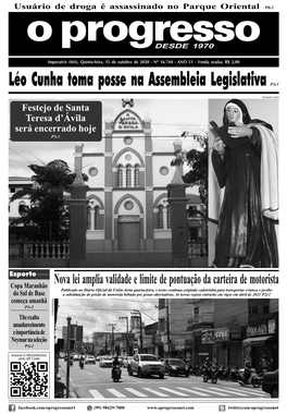 Léo Cunha Toma Posse Na Assembleia Legislativap3c1